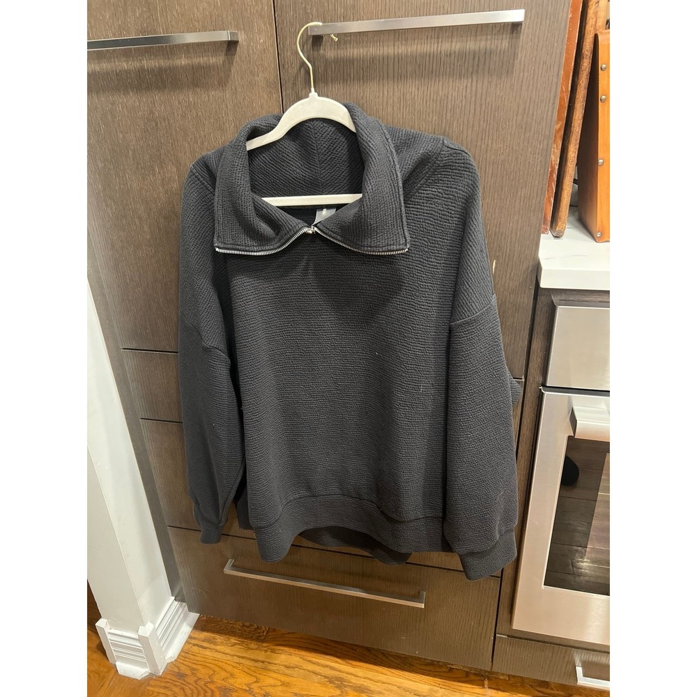 Calia black oversized‎ sweatshirt women's 1XL